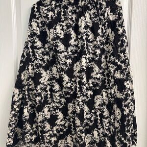 Black and White Women's Skirt